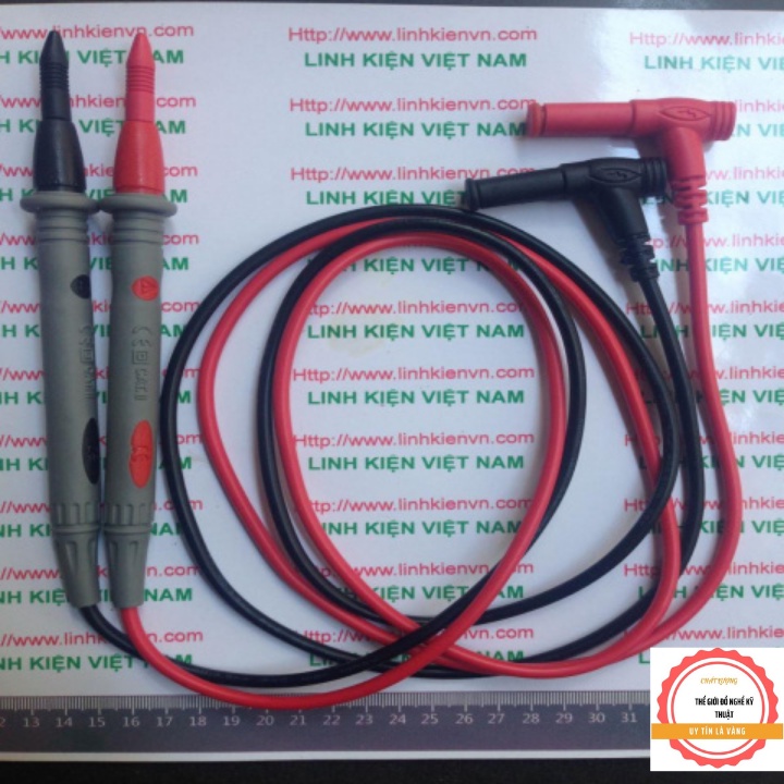 Que đo đồng hồ đo điện 1000V-20A đầu kim nhọn mạ đồng tiện lợi đa năng