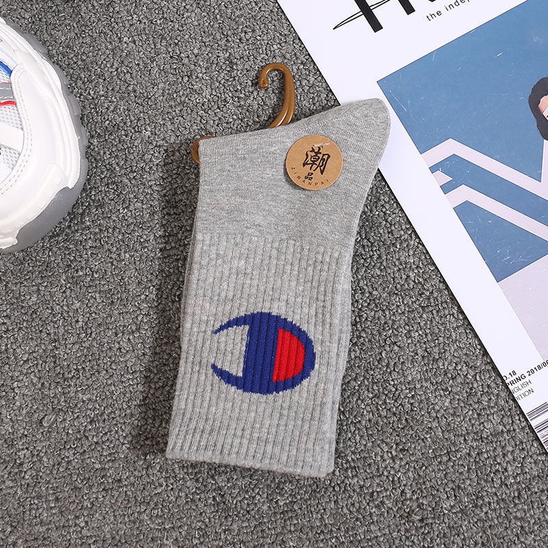 Tất vớ champion beams cao cổ - Ảnh thật