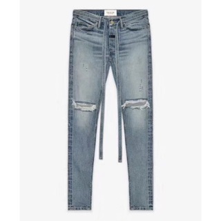 Quần jeans FOG rách gối cao cấp full tag túi