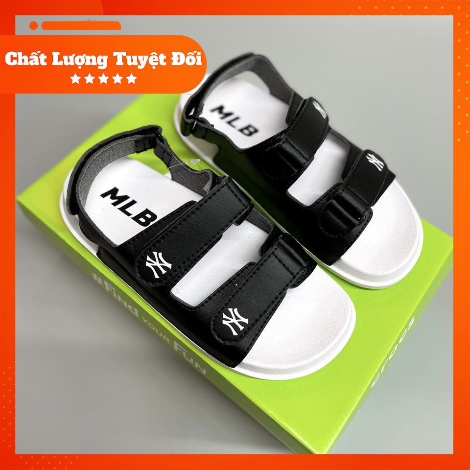 SM - Sandal bánh mì MLB logo NY - sauvuive