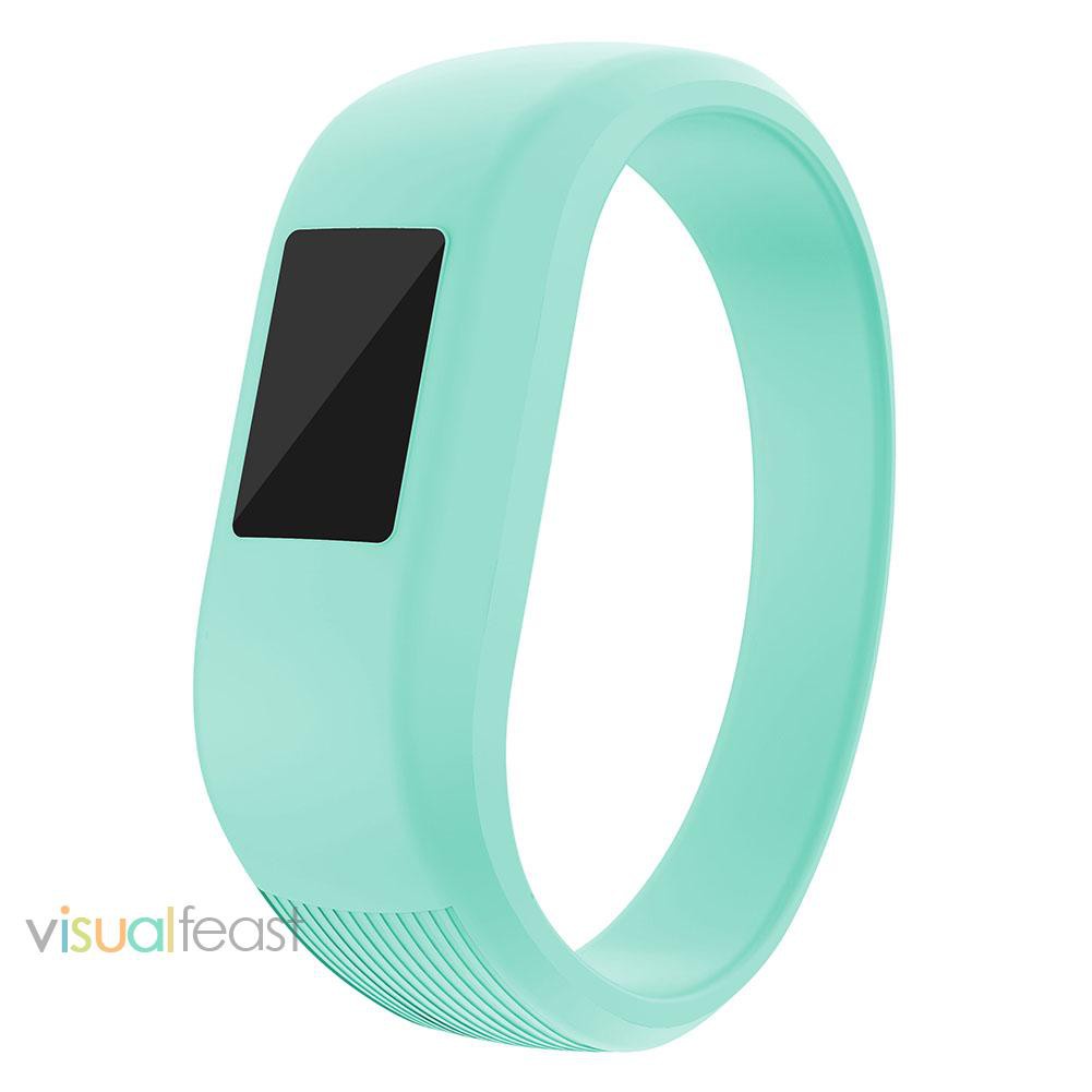 Dây Đeo Silicon Mềm Thay Thế Cho Đồng Hồ Garmin Vivofit Jr L-239996