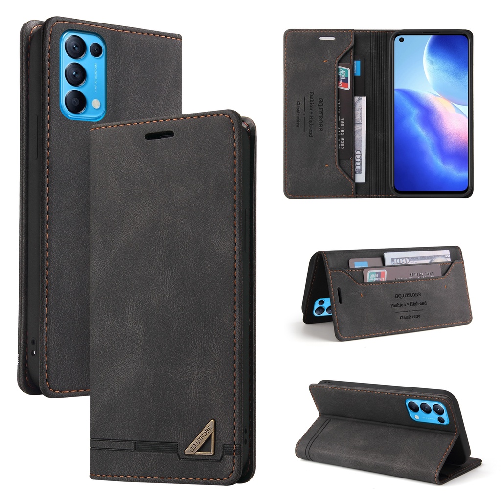 Case for OPPO Reno 5 008 Ốp Ốp Bao Da Điện Thoại Cho