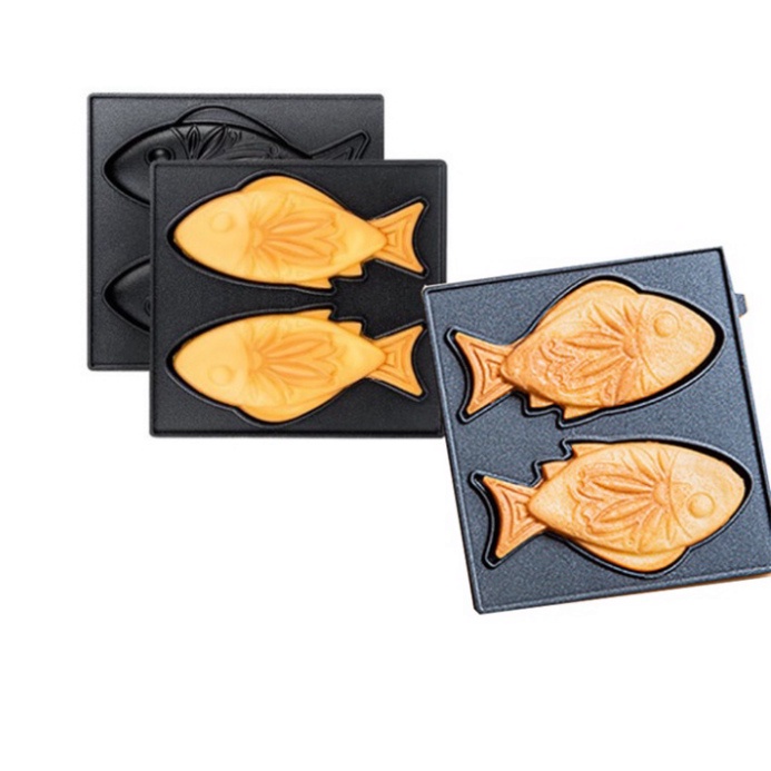 Máy làm bánh cá Taiyaki mini Torsom