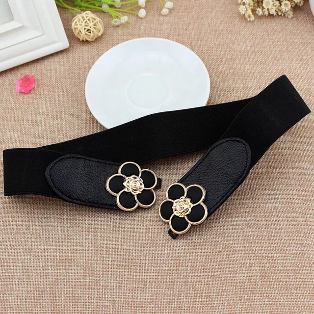 Dây đai váy co giãn mặt hoa vừa đẹp vừa sang | BigBuy360 - bigbuy360.vn