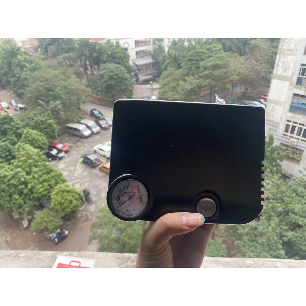 Bơm Lốp Ô Tô Daihatsu 12V Hàng Nội Địa Nhật, Bơm Nhanh Siêu Êm, Bảo Hành 12 Tháng