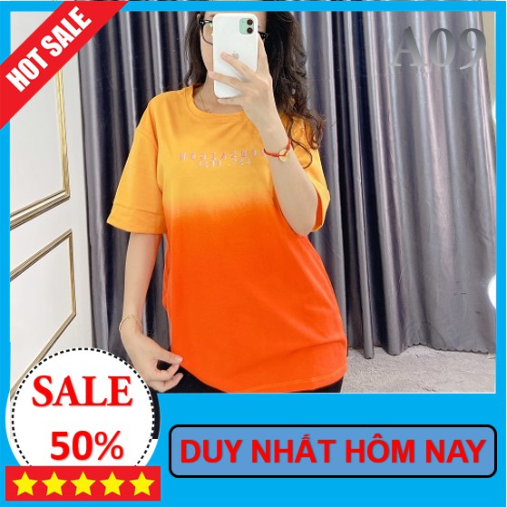 Áo thun nam nữ tay lỡ 🔺HÀNG LOẠI 1🔺 áo thun unisex chất lượng tốt giá tại xưởng - A09