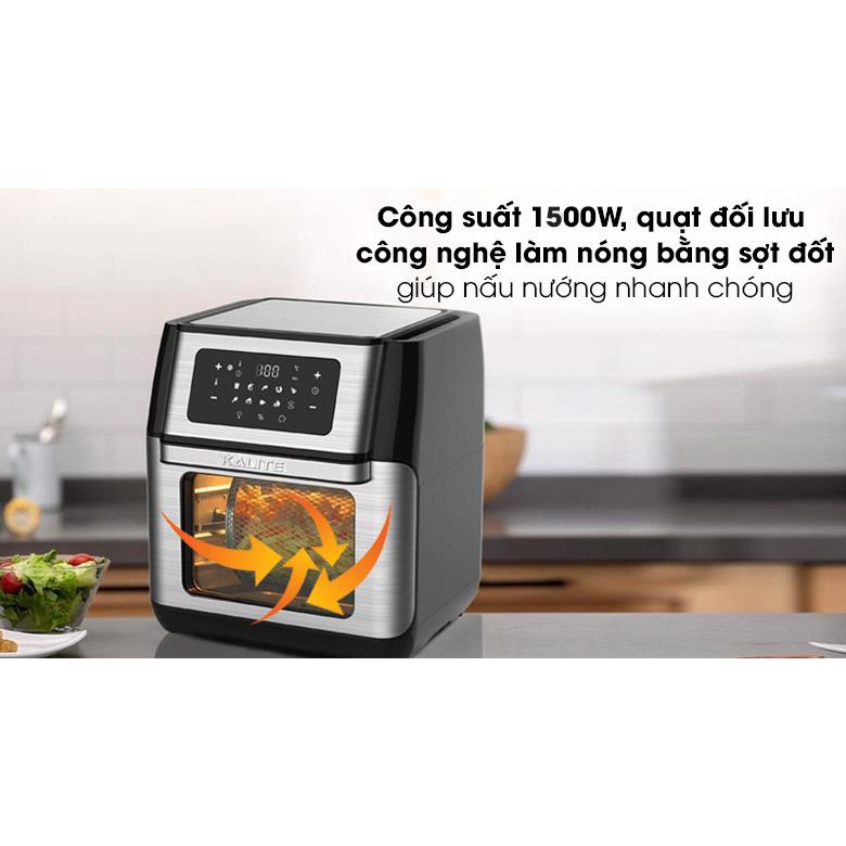 NỒI CHIÊN KHÔNG DẦU KALITE Q10 CHÍNH HÃNG