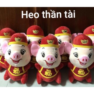 Gấu bông heo thần tài