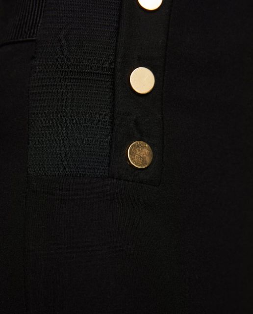 Quần legging nữ ZA RA LEGGINGS WITH GOLD APPLIQUÉ