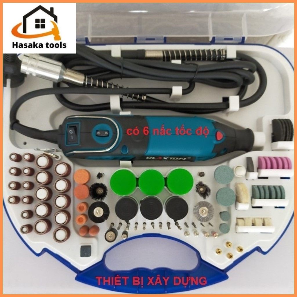 Máy mài mini có điều chỉnh tốc độ Claxton,máy mài khuôn,bộ máy khoan mài cắt khắc cầm tay đa năng