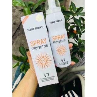 Chai xịt chống nắng V7
