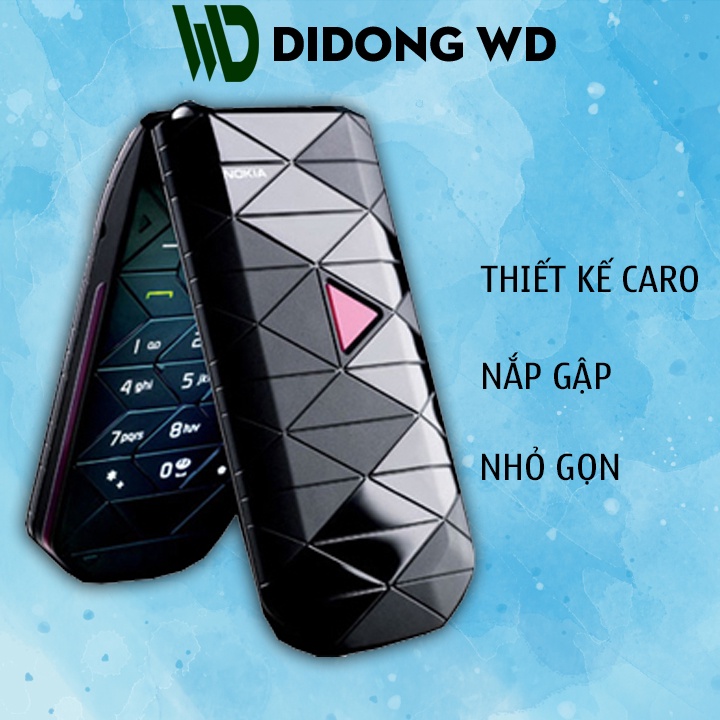 Điện thoại Nokia 7070 bàn phím được thiết kế hình viên kim cương