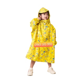 Áo Mưa Bit Trẻ Em Từ 5 - 13 Tuổi (Được Chọn Màu)