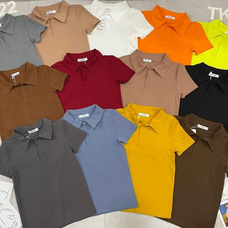 Áo thun polo dáng thường
