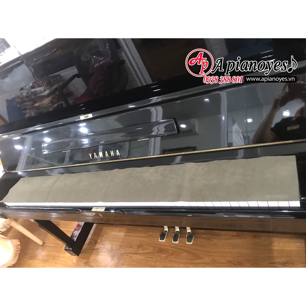 Used Nhật tuyển KHĂN PHỦ PHÍM ĐÀN PIANO CÓ TEM YAMAHA - NỈ NHUNG CAO CẤP