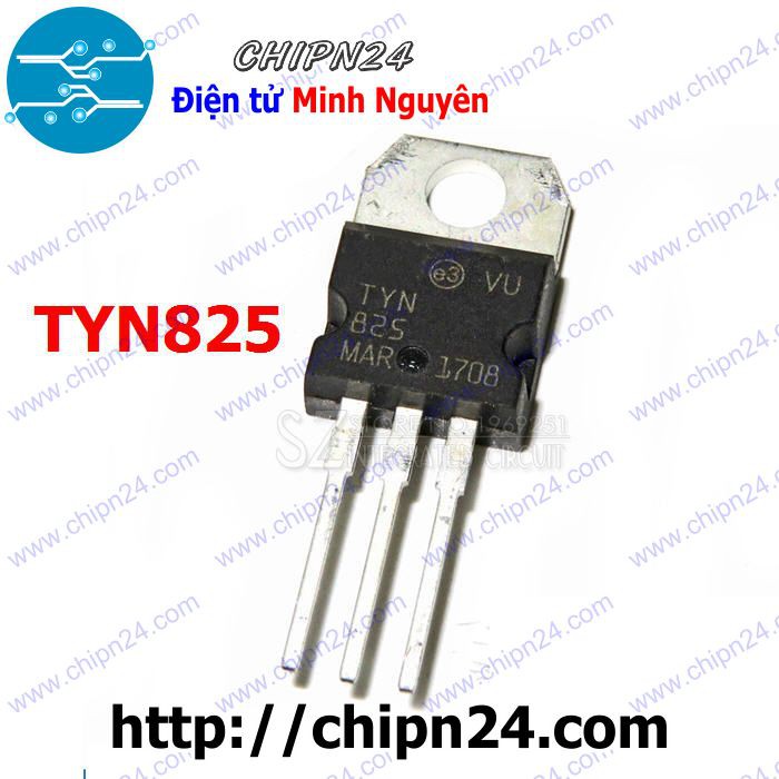 [2 CON] Triac SCR TYN825 TO-220 25A 800V