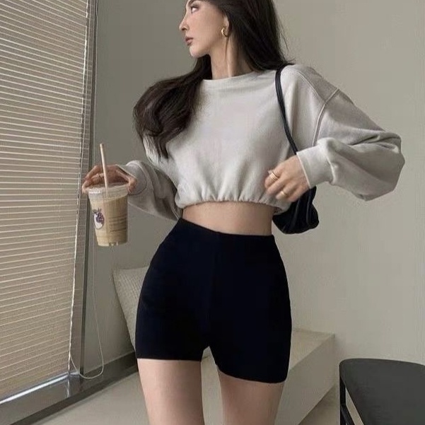 Quần biker legging 💖 𝑭𝑹𝑬𝑬𝑺𝑯𝑰𝑷 💖 dáng ngắn năng động, quần đùi legging nữ vải thun cotton tôn dáng body