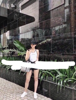 Áo ba lỗ C khoét lưng cá tính