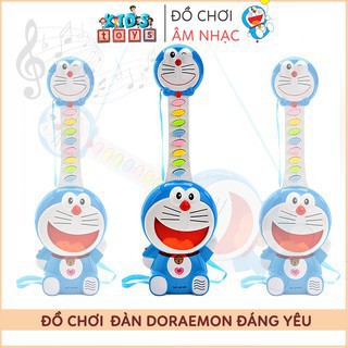 Đàn piano Doraemon 8 phím dễ thương, đồ chơi phát nhạc guitar thông minh cảm thụ âm nhạc tốt