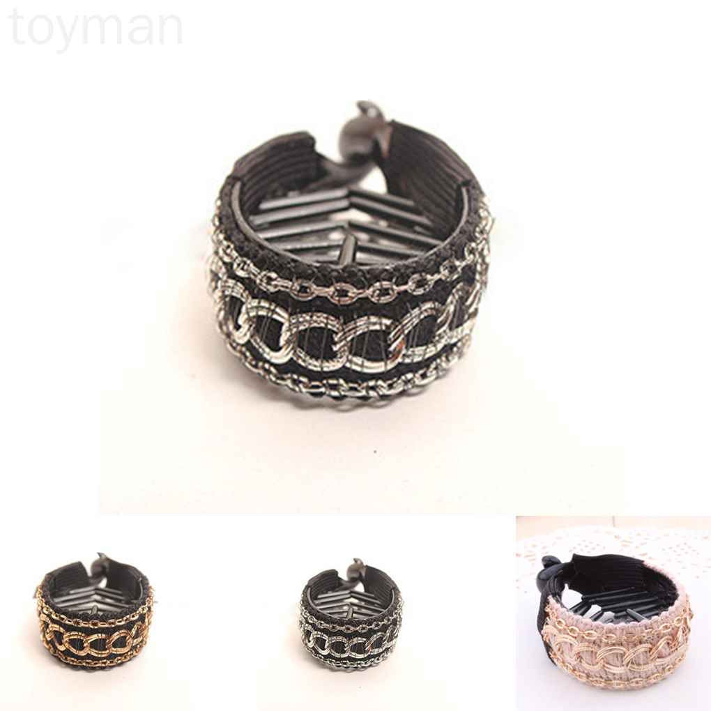 Dây Buộc Tóc Đính Đá Lấp Lánh Cho Nữ