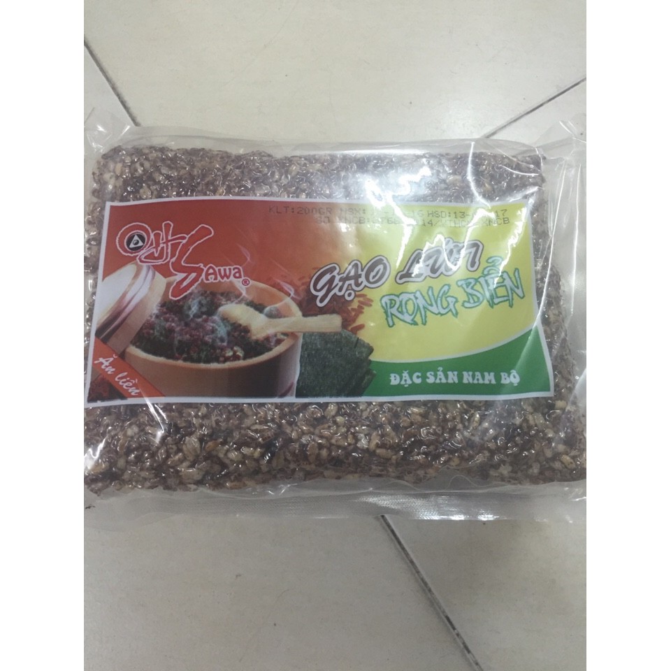 Gói 200Gram Gạo Lứt Rong Biển Ăn Liền Ohsawa