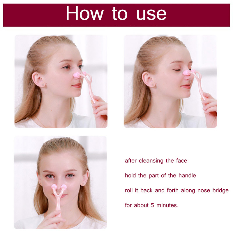 Cây Lăn Mát Xa Nâng Mũi 3D Làm Đẹp Tiện Dụng