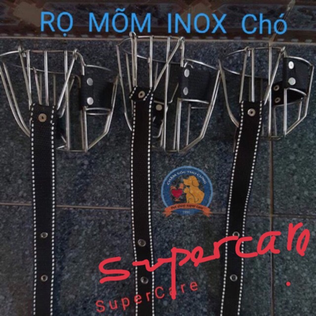 Rọ Mõm Chó Inox - Hàng Đẹp - Đủ Size