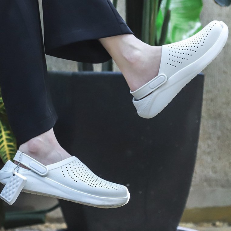 Dép cross literide Nam hàng xuất khẩu full box đủ 8 màu, 8 size