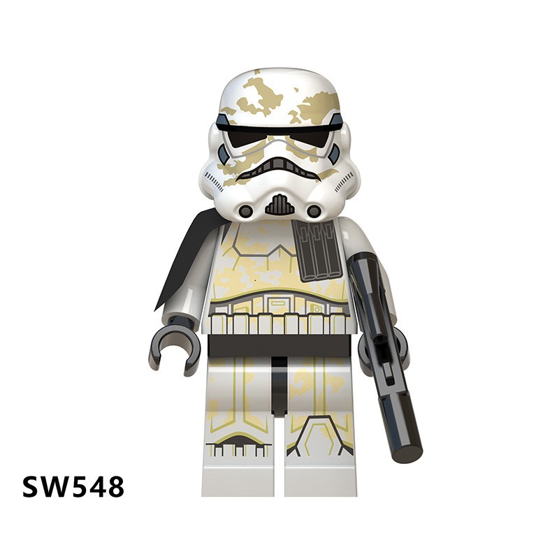 Minifigures Các Mẫu Nhân Vật Trooper Trong Star Wars Chiến Tranh Giữa Các Vì Sao SW691