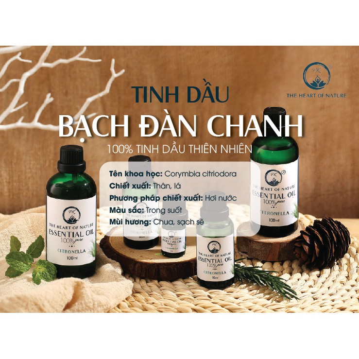 Tinh dầu cao cấp Bạch Đàn Chanh PK, đuổi côn trùng, hỗ trợ điều trị cảm cúm 10ml