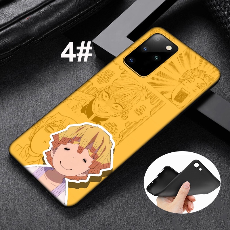 Ốp Điện Thoại Dẻo Họa Tiết Hoạt Hình Demon Slayer Zenitsu Cho Samsung Galaxy A11 A12 A22 A32 M21 M30s J4 Core A82 A9 GA50
