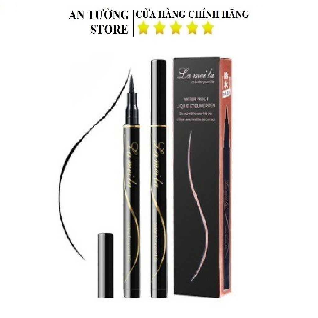 Kẻ Mắt Nước Lameila Waterproof Liquid Eyeliner Pen