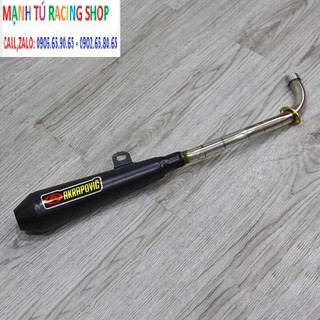 Pô cà phê racing akapovic gắn dream,wave,siriu