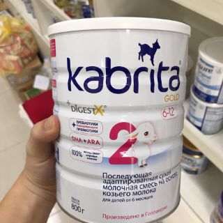 Sữa dê Kabrita của Nga
