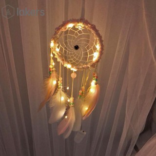 Dreamcatcher Đính Lông Vũ Trang Trí