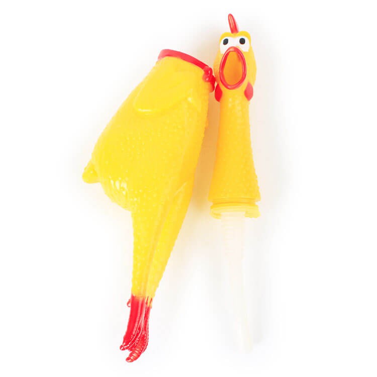 [BẢN LỚN 30cm] Gà Đồ Chơi Cho Thú Cưng Gặm Đồ Chơi Trẻ Em Gà Hoảng Hốt Kêu La