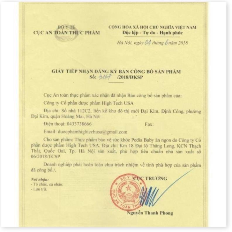 Siro Pediababy hỗ trợ tiêu hóa cho bé ăn ngon ngủ tốt - Hộp 20 ống