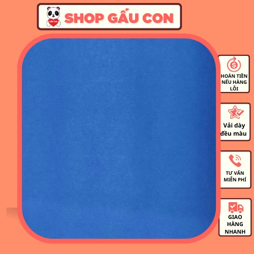 Vải Nỉ Cứng 90x 90cm- giá sỉ hàng loại 1 trang trí mầm non đồ handmade đồ chơi cho con