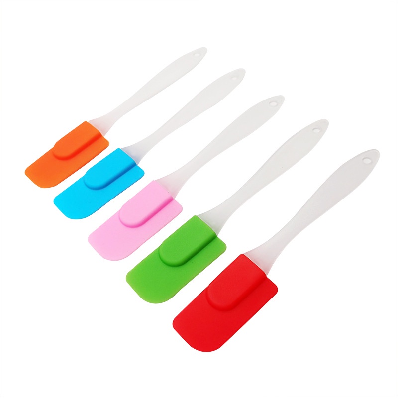 SG - Phới dẹt vét kem làm bánh spatula, cây trộn bột phết bơ bằng silicon