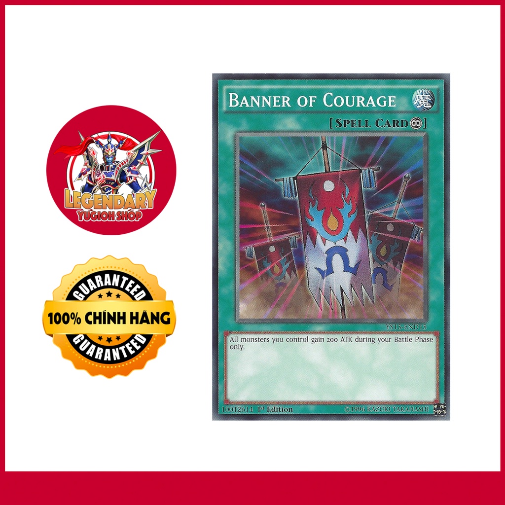 [Thẻ Bài Yugioh Chính Hãng] Banner of Courage
