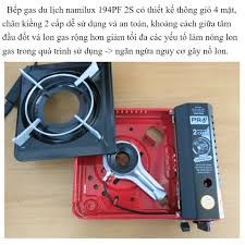 [Free ship]Bếp ga mini Namilux 2S CHỐNG CHÁY NỔ - PL-2021PF - bếp gas du lịch PL 2021PF HÀNG CHÍNH HÃNG