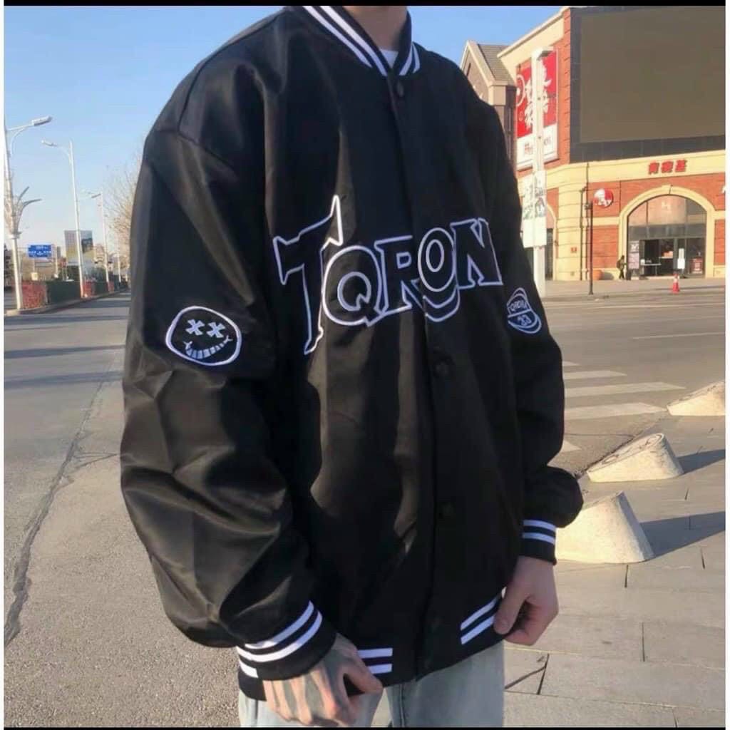 [Ảnh Thật] Áo Khoác Dù Nam Nữ Kiểu Bomber Thêu TQRONA Unisex Form Rộng AK223 Ulzzang Hè | BigBuy360 - bigbuy360.vn