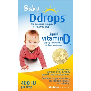 Chính hãng canada vitamin d3 baby ddrops cho trẻ sơ sinh 90 giọt - ảnh sản phẩm 1