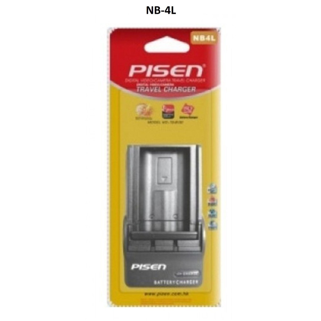 Sạc máy ảnh Pisen for Canon NB-4L