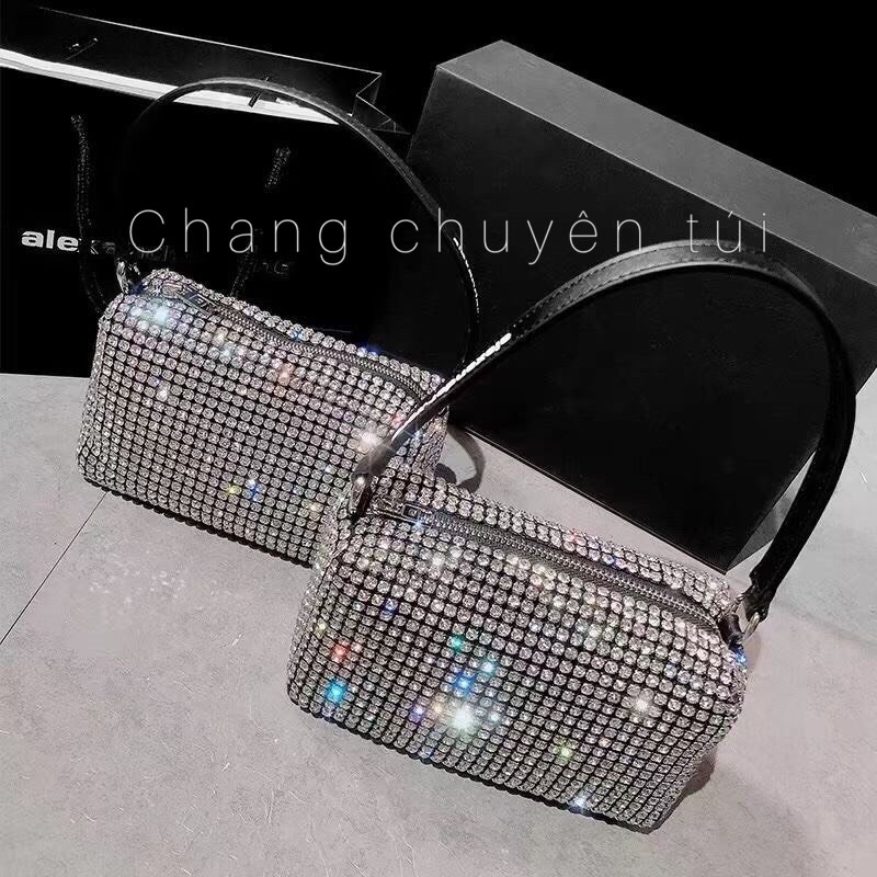 Túi Alex đính đá đi tiệc kẹp nách sang chảnh nổi bật