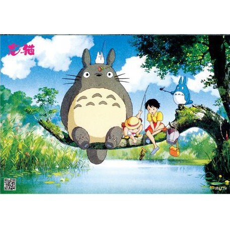 Set 8 tấm tranh poster A3 TOTORO anime siêu cute