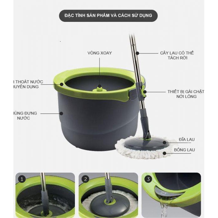 Bộ lau nhà lock & lock