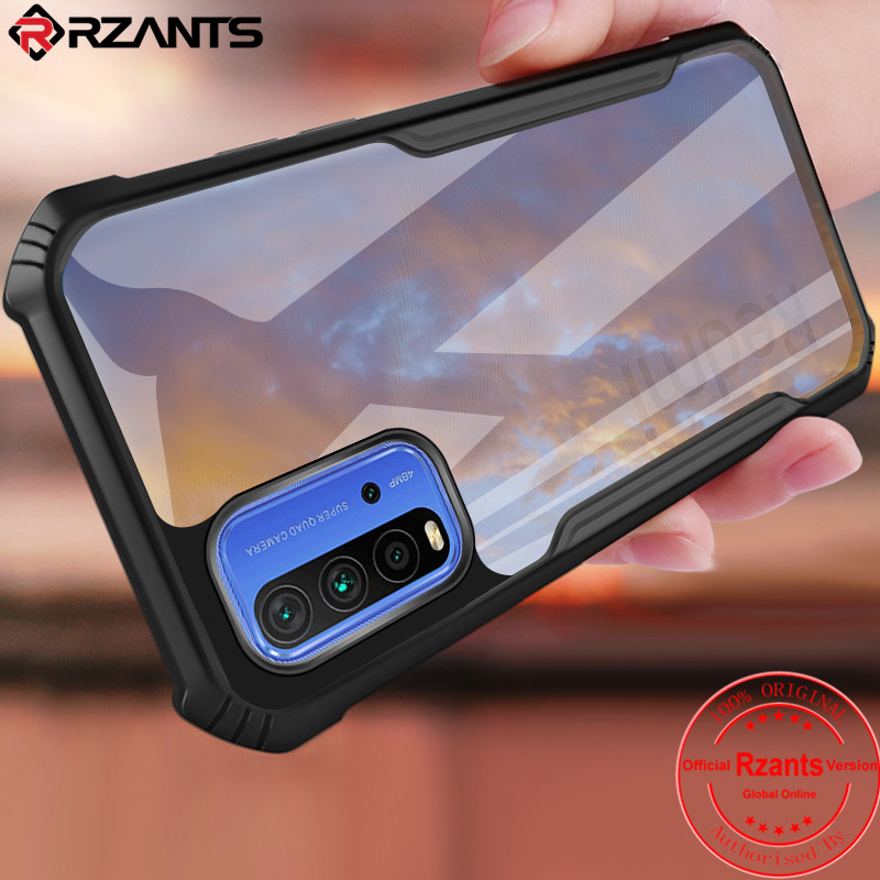 RZANTS Ốp Lưng Trong Suốt Chống Sốc Bảo Vệ Điện Thoại Redmi 9T