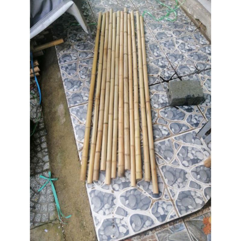 Gậy trúc gậy tre làm cán cờ 2m HN