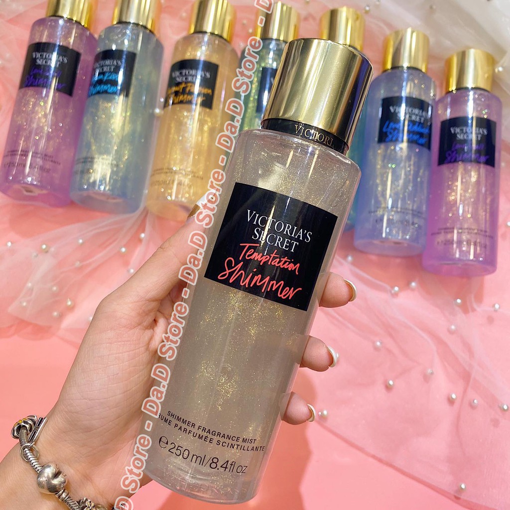 Xịt Body Mist 🔥FREESHIP🔥 Xịt thơm nhũ Shimmer Body Mist Victoria Secret 250ml - Chính Hãng - Đa dạng hương thơm | BigBuy360 - bigbuy360.vn